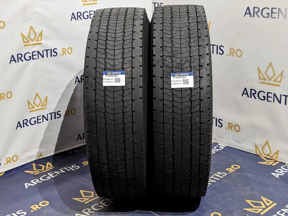 Pereche 2 anvelope 315/80R22.5 Bridgestone (cod P100936C) [2]