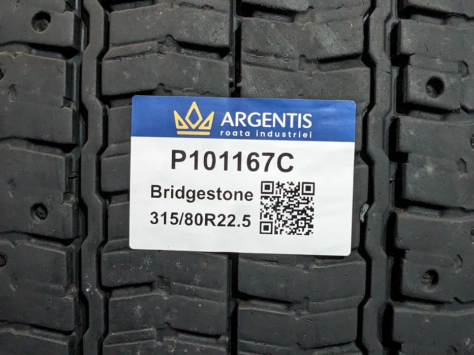 Pereche 2 anvelope 315/80R22.5 Bridgestone (cod P101167C) [4]