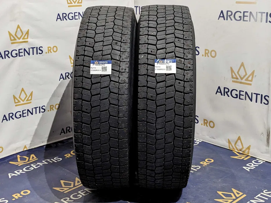 Pereche 2 anvelope 315/80R22.5 Remix (cod P100937C) [2]