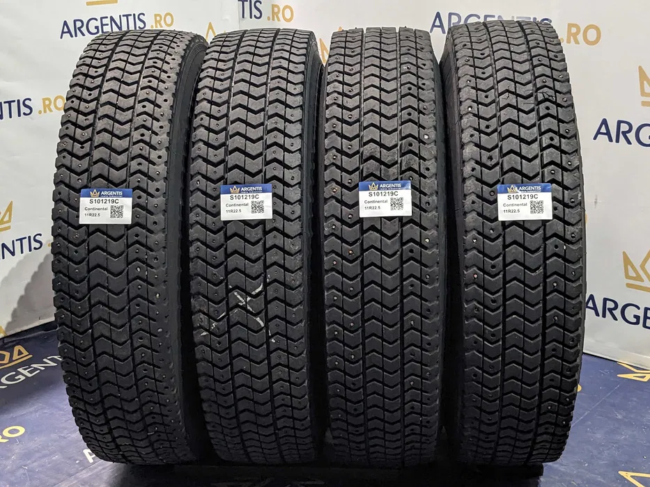 Set 4 anvelope 11R22.5 Continental (cod S101219C) [2]
