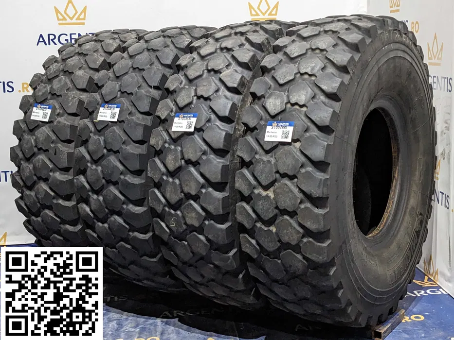 Set 4 anvelope 14.00/R20 Michelin (cod S100455I) [1]