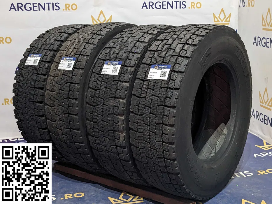 Set 4 anvelope 265/70/R19.5 Michelin (cod S100745C) [1]