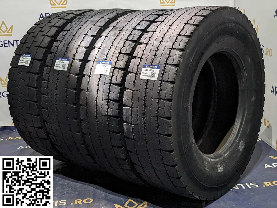 Set 4 anvelope 295/80R22.5 Michelin (cod S101074C) [1]