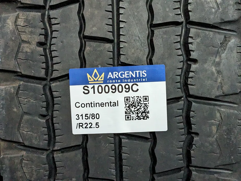 Set 4 anvelope 315/80/R22.5 Continental (cod S100909C) [4]