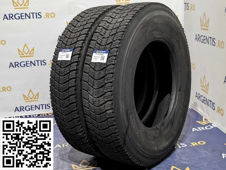 Camion - Pereche 2 anvelope 11R22.5 Bridgestone (cod P101240C)