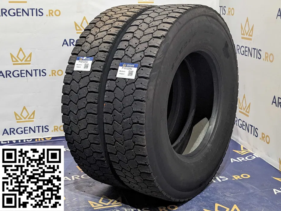 Camion - Pereche 2 anvelope 11R22.5 Michelin (cod P101225C)
