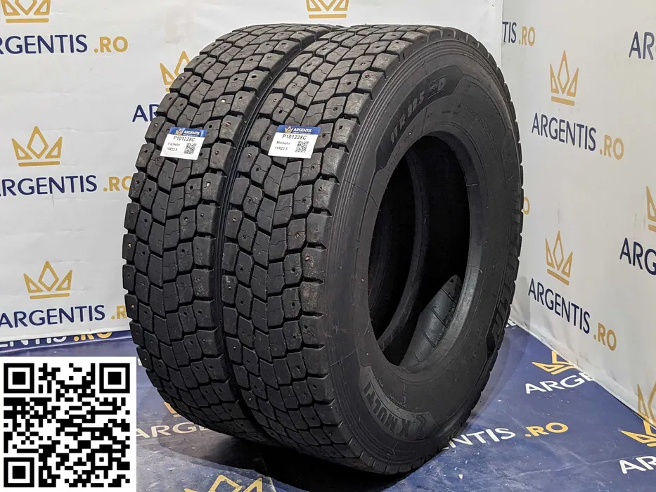 Camion - Pereche 2 anvelope 11R22.5 Michelin (cod P101228C)