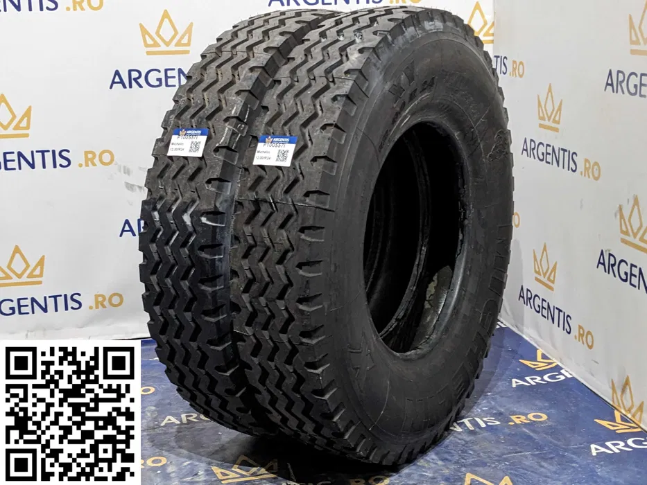 Industriale - Pereche 2 anvelope 12.00/R24 Michelin (cod P100557I)