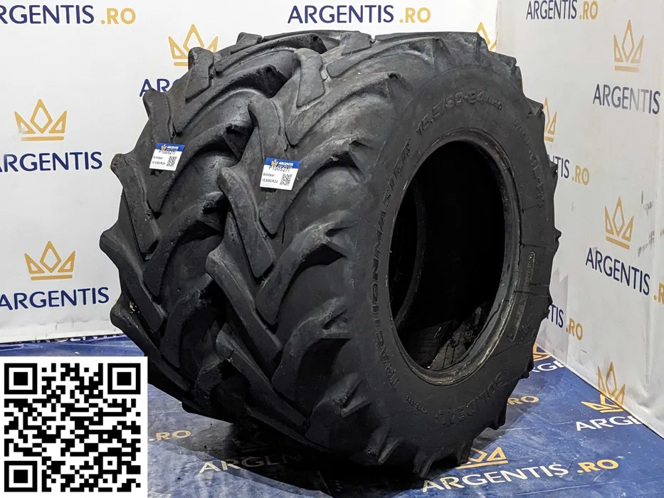Industriale - Pereche 2 anvelope 15.5/80/R24 Solideal (cod P100527I)