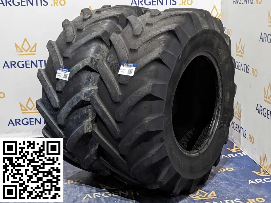 Industriale - Pereche 2 anvelope 17.5/R24 (460/70/R24) Michelin (cod P100502I)