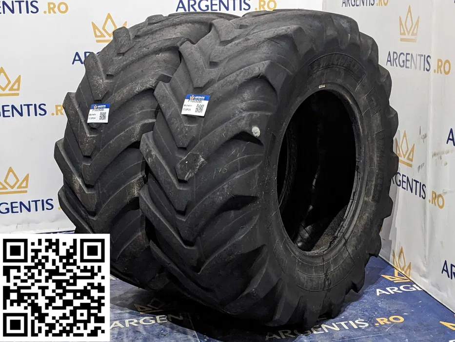 Industriale - Pereche 2 anvelope 17.5/R24 (460/70/R24) Michelin (cod P100508I)