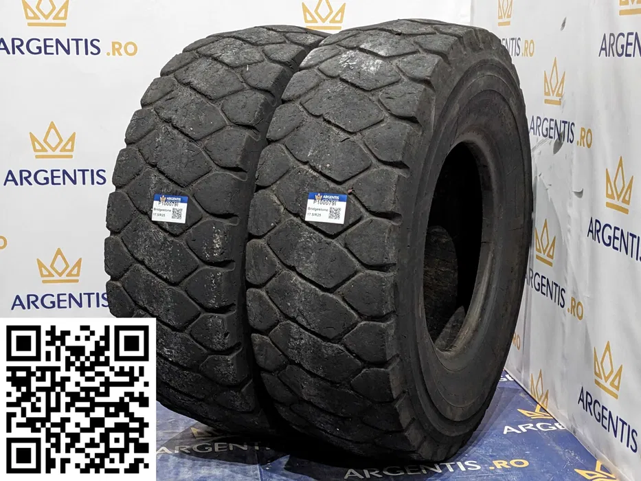 Industriale - Pereche 2 anvelope 17.5/R25 Bridgestone (cod P100079I)
