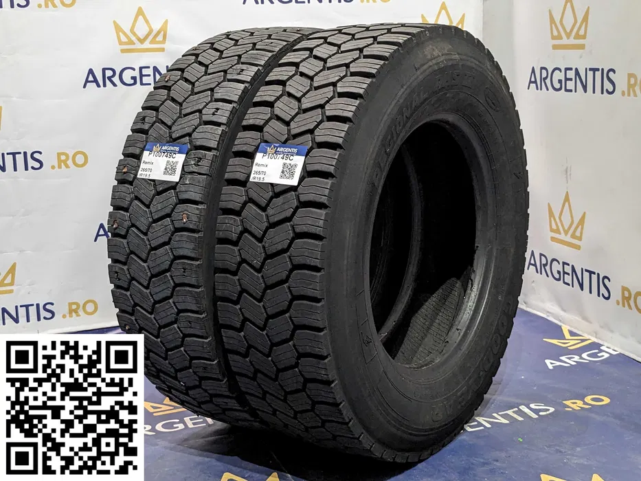 Camion - Pereche 2 anvelope 265/70/R19.5 Remix (cod P100749C)