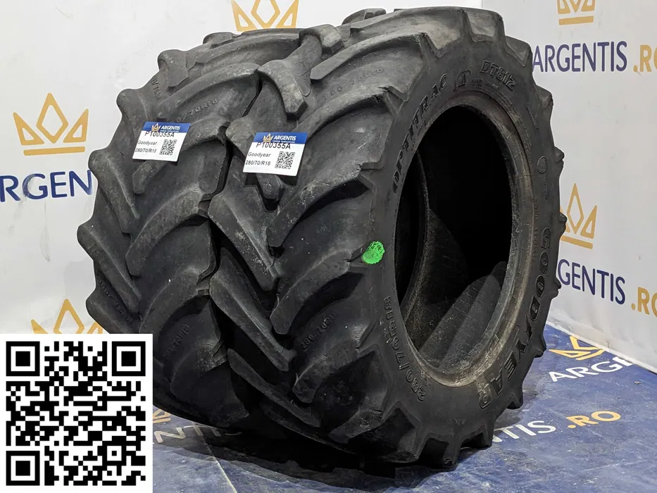 Agricole - Pereche 2 anvelope 280/70/18 Goodyear (cod P100355A)