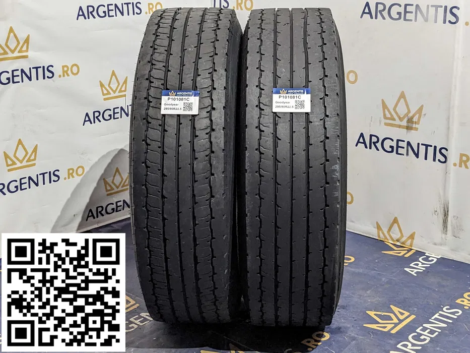 Camion - Pereche 2 anvelope 295/80R22.5 Goodyear (cod P101081C)