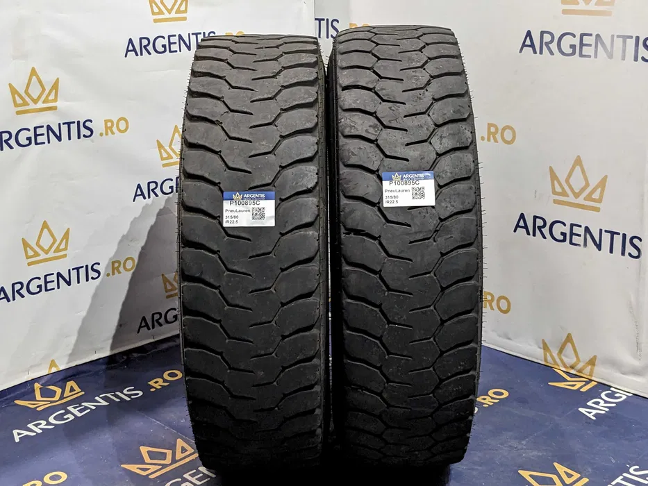 Pereche 2 anvelope 315/80/R22.5 Pneu Laurent (cod P100895C) [1]