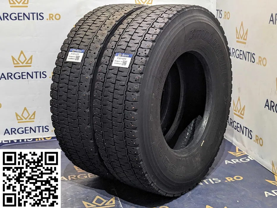 Camion - Pereche 2 anvelope 315/80R22.5 Bridgestone (cod P101167C)