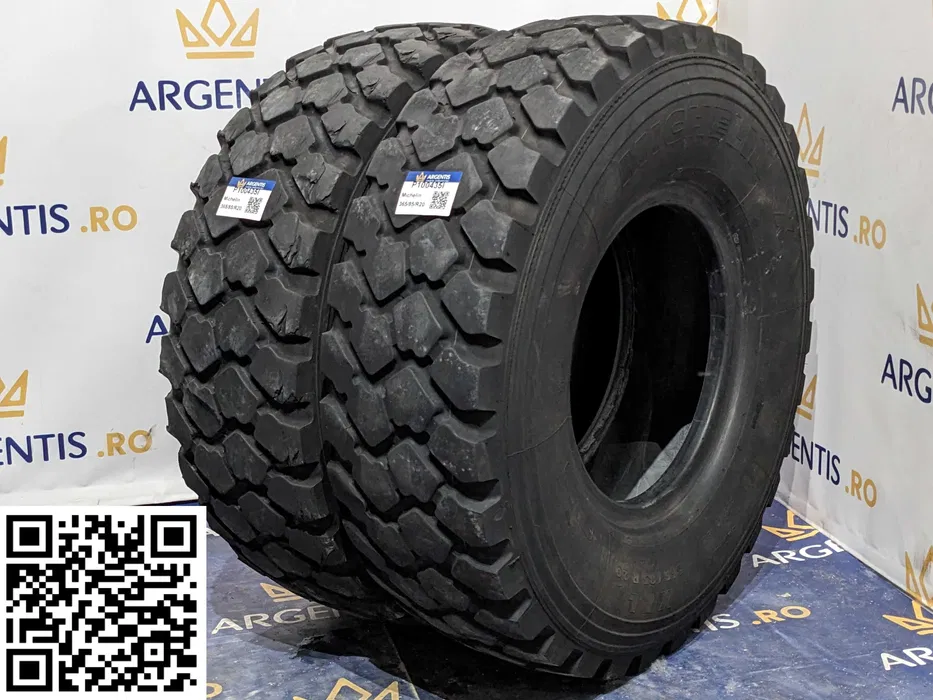Industriale - Pereche 2 anvelope 365/85/R20 Michelin (cod P100435I)