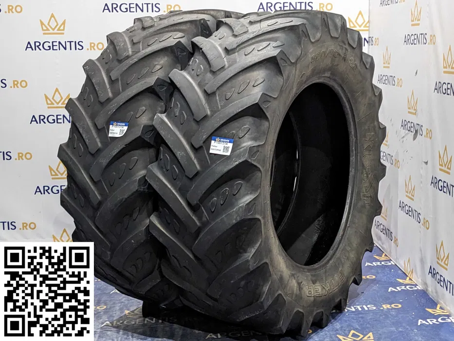 Agricole - Pereche 2 anvelope 520/70/R38 (18.4/R38) Kleber (cod P100131A)