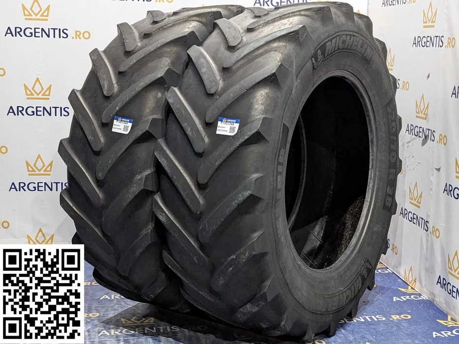 Agricole - Pereche 2 anvelope 520/70/R38 (18.4/R38) Michelin (cod P100134A)