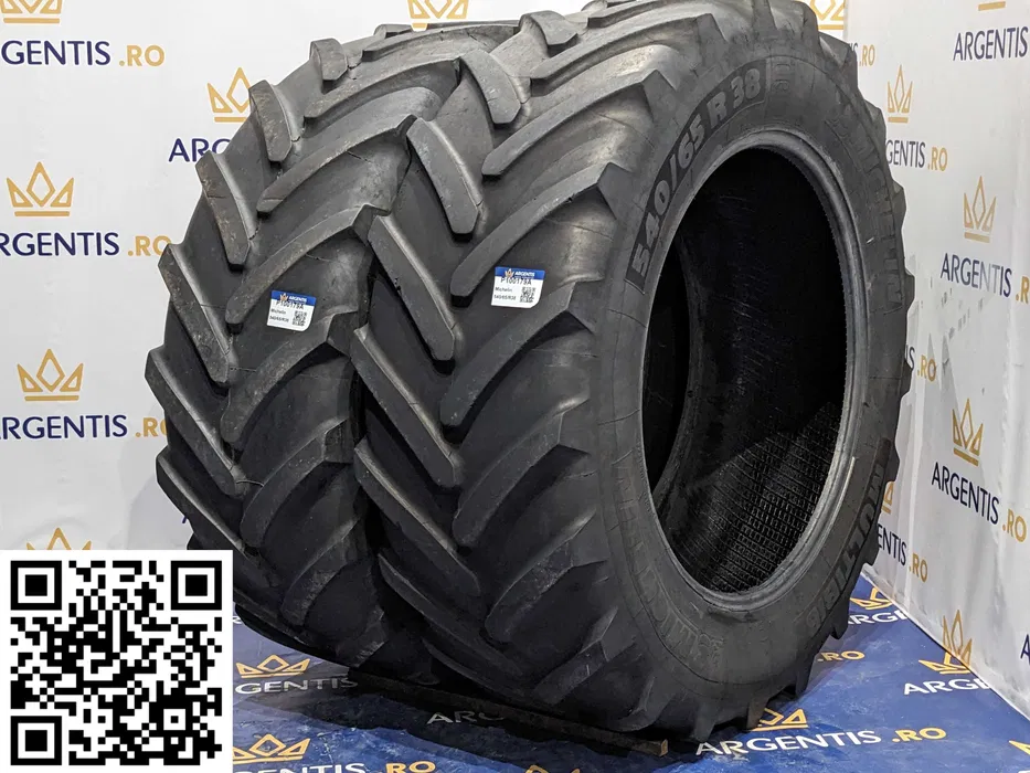 Agricole - Pereche 2 anvelope 540/65/R38 (16.9/R38) Michelin (cod P100179A)