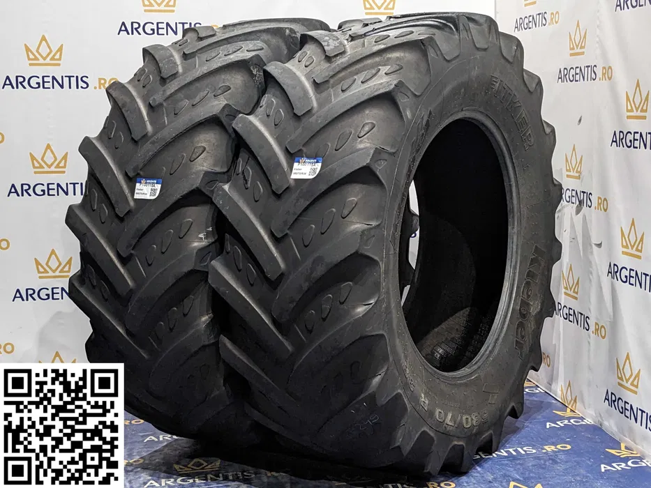 Agricole - Pereche 2 anvelope 580/70/R38 (20.8/R38) Kleber (cod P100115A)