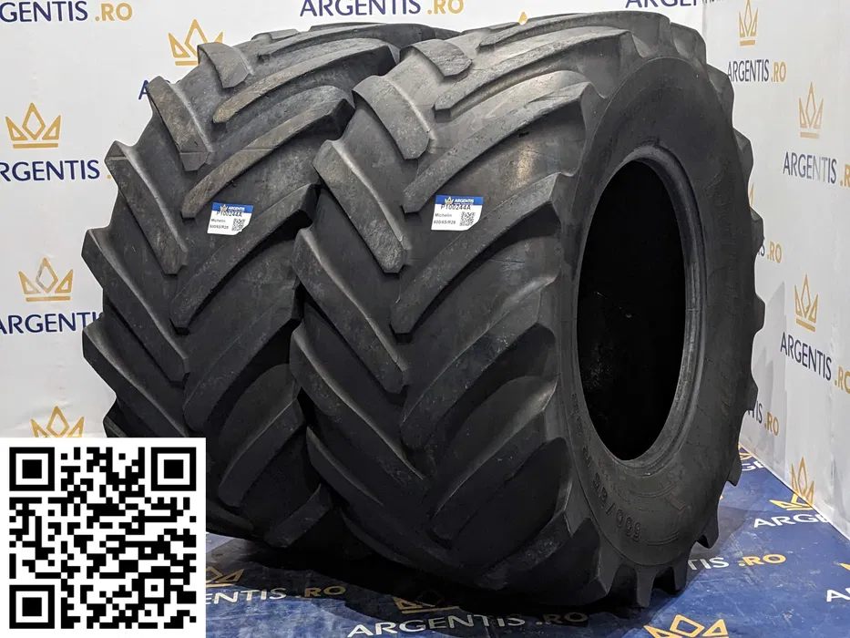 Agricole - Pereche 2 anvelope 600/65/R28 Michelin (cod P100244A)