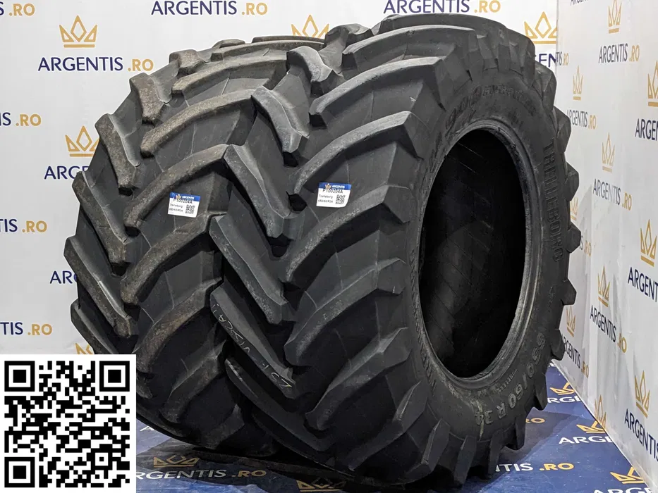 Agricole - Pereche 2 anvelope 650/60/R34 Trelleborg (cod P100204A)
