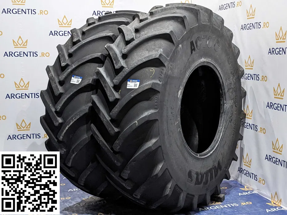 Agricole - Pereche 2 anvelope 680/85/R32 Mitas (cod P100076A)