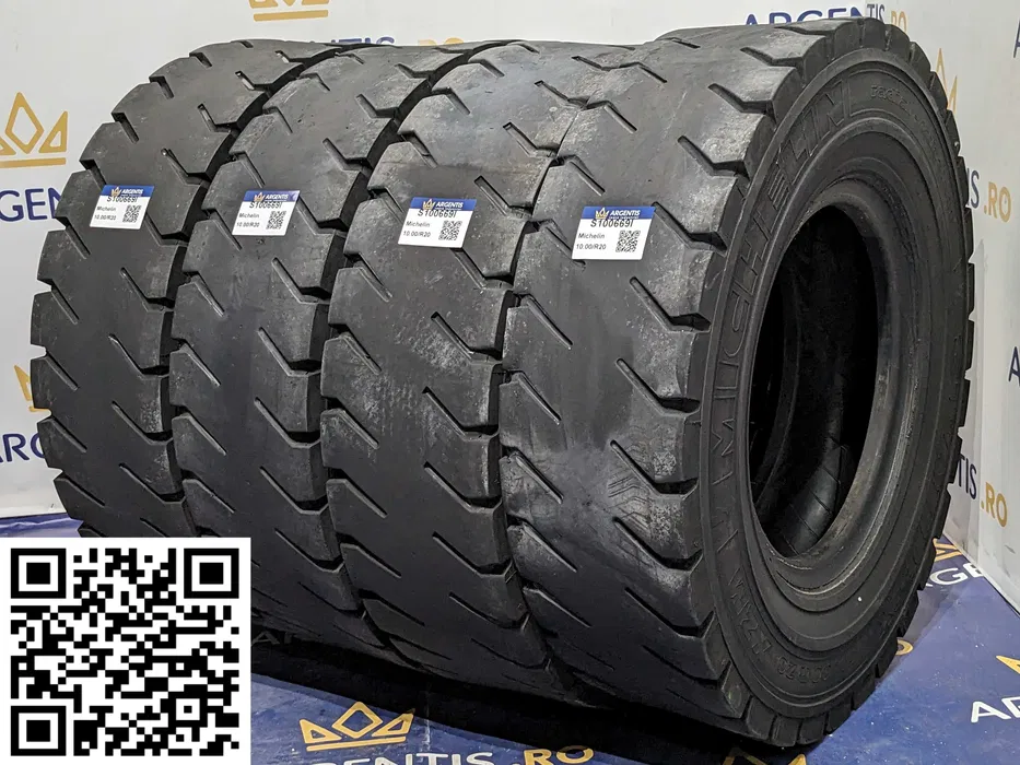 Industriale - Set 4 anvelope 10.00/R20 Michelin (cod S100669I)