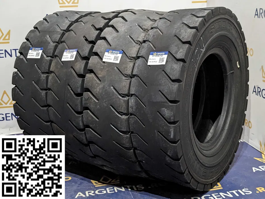 Industriale - Set 4 anvelope 10.00/R20 Michelin (cod S100670I)