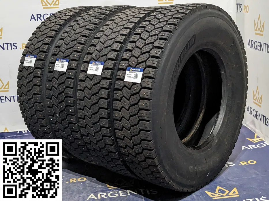 Camion - Set 4 anvelope 11R22.5(cam) Michelin (cod S101260C)