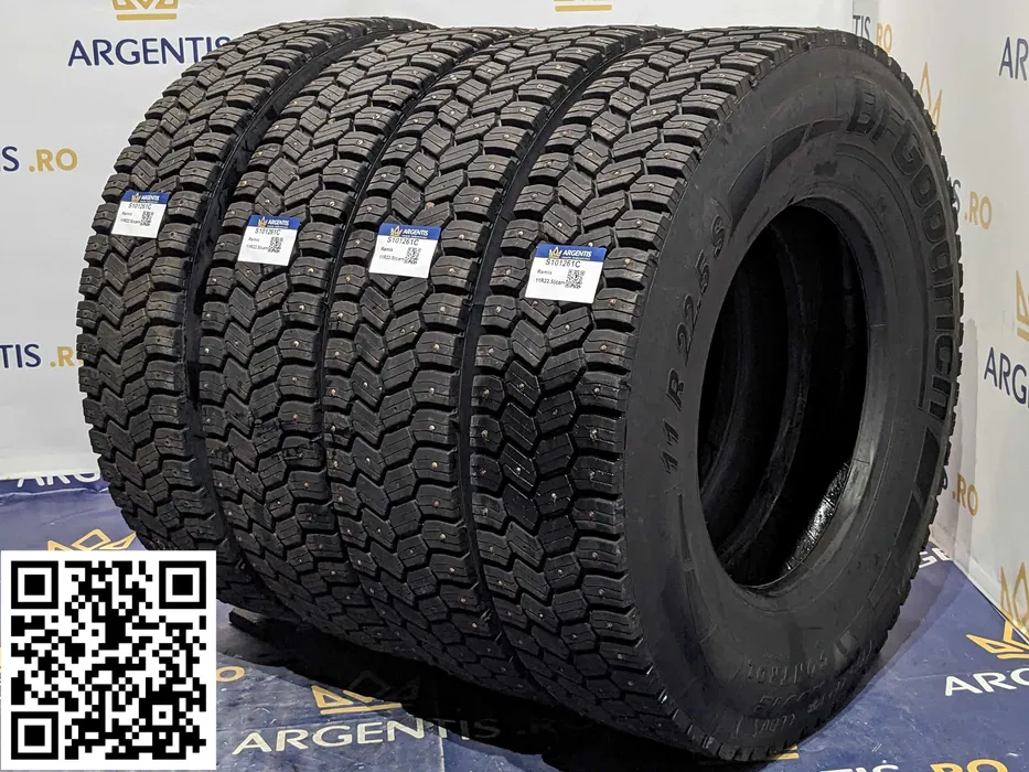Camion - Set 4 anvelope 11R22.5(cam) Remix (cod S101261C)