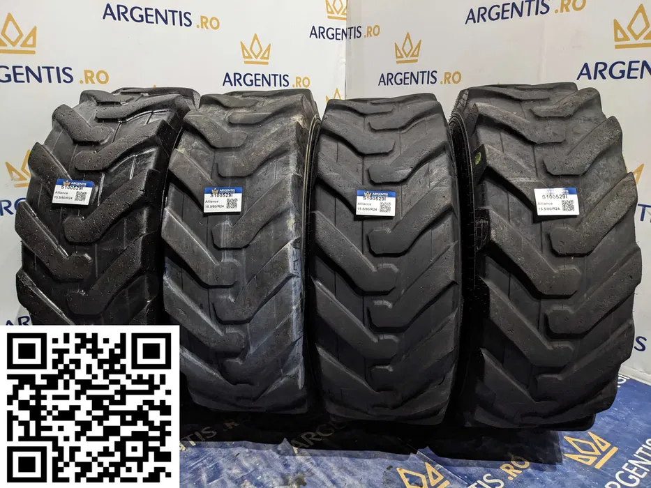Industriale - Set 4 anvelope 15.5/80/R24 Alliance (cod S100529I)