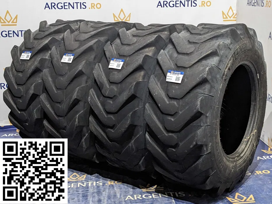 Industriale - Set 4 anvelope 15.5/r24 Michelin (cod S100519I)