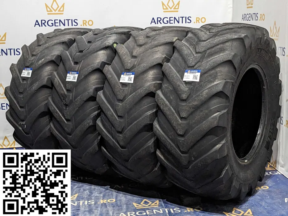 Set 4 anvelope 17.5/R24 (460/70/R24) Michelin (cod S100503I) [0]