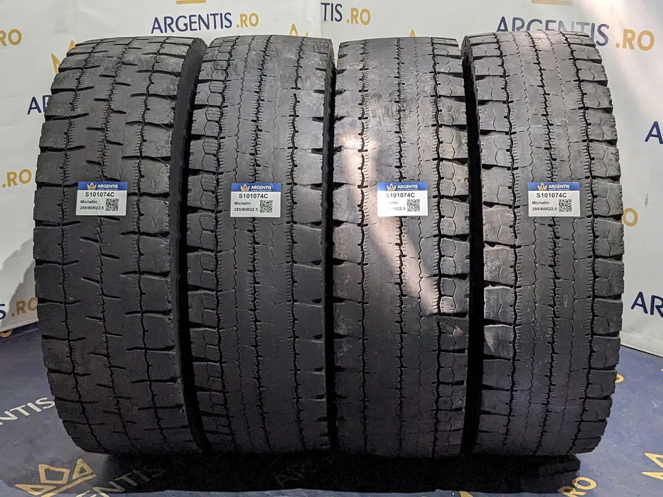Set 4 anvelope 295/80R22.5 Michelin (cod S101074C) [1]