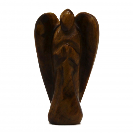 Cristale și produse cu cristale - Înger sculptat din Ochi de Tigru