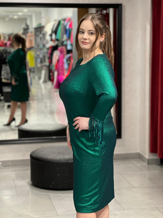 Rochie verde sidef 962 [2]