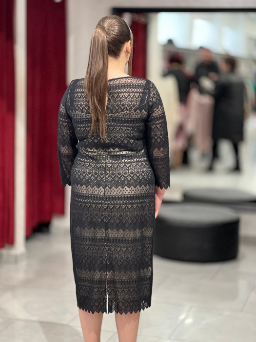 Rochie dantela neagra 892 [3]
