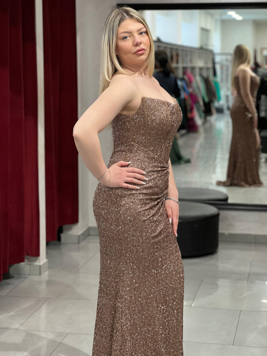 Rochie mulata aurie 7044 [2]