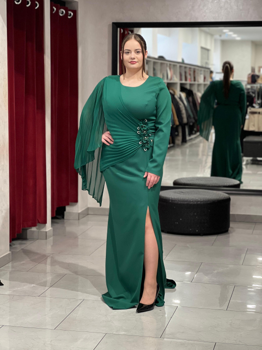 Rochie verde lungă mod. 3011 [1]