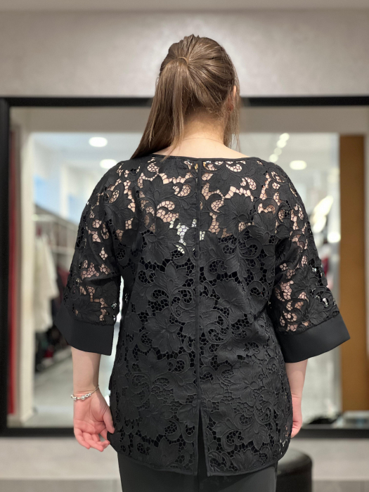 Bluză neagra dantela 11641 [5]