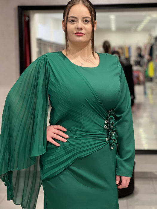 Rochie verde lungă mod. 3011 [2]