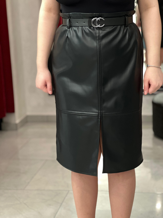 Fusta din piele ecologica si curea 9693 [7]