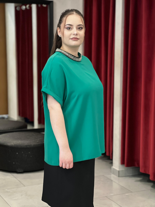 Tricou dama cu decor margele [3]