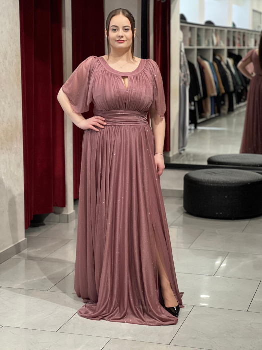 Rochie lunga plamaniu 4062 [1]