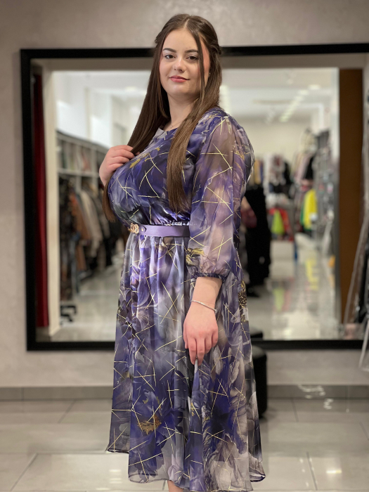 Rochie print mov 22022 [2]