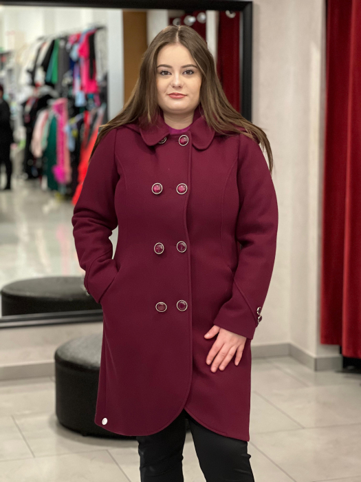 Palton bordo dama 4408 [5]