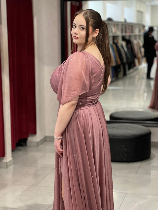 Rochie lunga plamaniu 4062 [3]